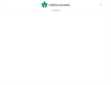 Tablet Screenshot of lippocastano.it